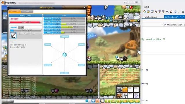 Full Map Mining + Fatigue Bypass