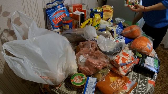 ВЛОГ ❤ Закупка продуктов/Распаковываем посылку