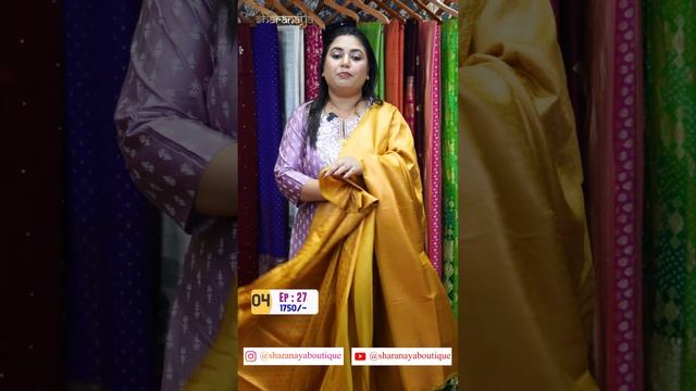 Brocade Silk Saree With Flat 10% OFF | Whatsapp : 7044808019 / 9831521259 | Sharanaya Boutique