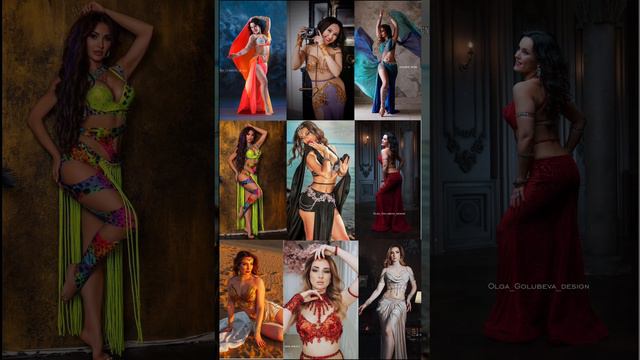 Костюмы для танца живота Golubeva Design