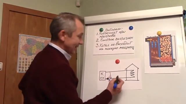 Почему плохо работает твердотопливный котел