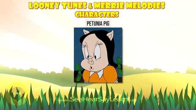 Petunia Pig 📺👀 Cartoon Characters 📺👀