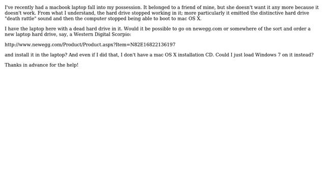 Can I Load Windows 7 As The Native OS On A Macbook Laptop Without Using Bootcamp?