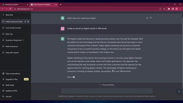 ChatGPT Tutorial In Hindi |ChatGPT क्या है जिससे Google को तो ख़तरा है| What Is Chat GPT | Live DEM