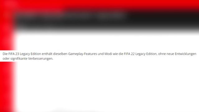 Warum Du FIFA 23 NICHT Unterstützen Solltest! (Switch Version)