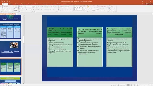 Часть 1. Разработка и Реализация Управленческих Решений