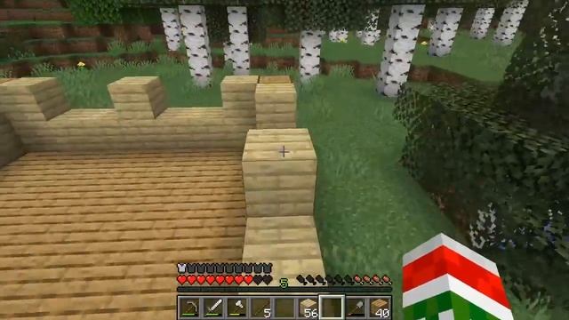 Бесконечное дерево в Майнкрафт. Майнкрафт выживание