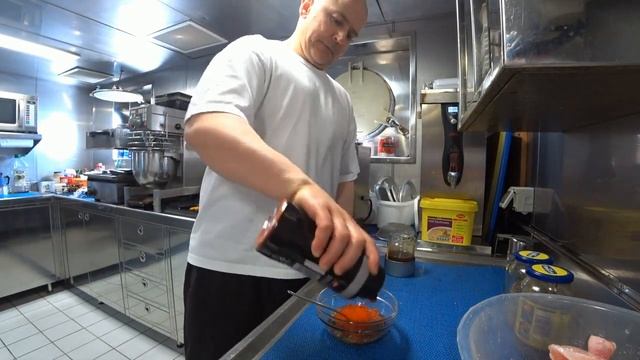 Курица в медово-горчичном маринаде