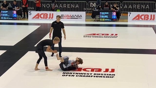 Бой в NoGi Sergej Bykov (R) Vs Jakov Postnikov 