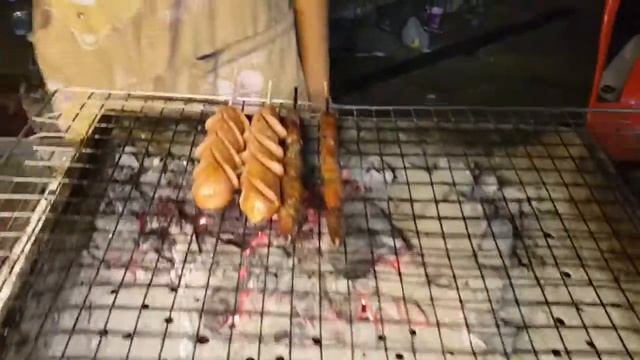 Шашлыки из сердец в Тайланде