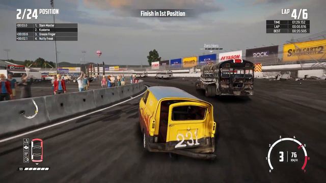 WRECKFEST Walkthrough Gameplay Part 18 - THE GREAT ESCAPE