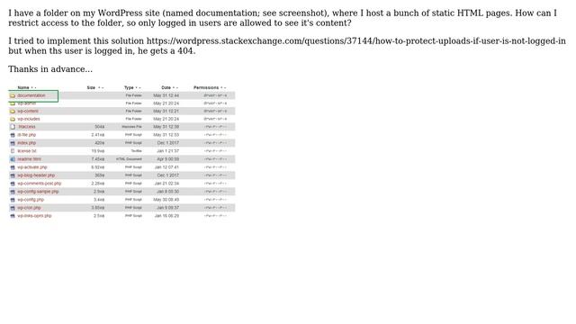 Wordpress: Rrestrict Access To Static Pages If User Is Not Logged In