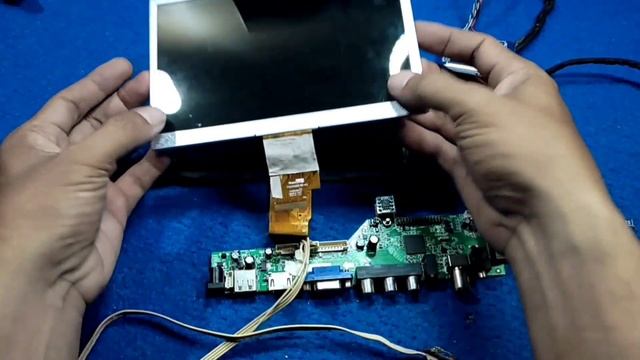 Pasang Lcd Tablet 7 Inch 40 Pin Ke Mainboard Universal