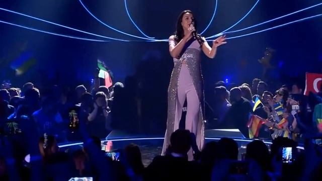 Man Shows Butt During Jamala Performance Eurovision 2017 Седюк снял трусы перед Джамалой