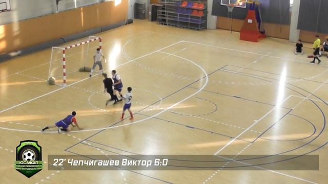 XI Чемпионат ЮСМФЛ. Лига дебютантов. Есино - Степь-2 11:0. Обзор голов