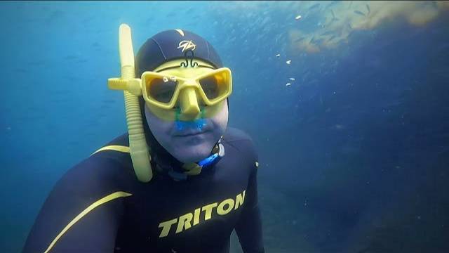 Подводный мир Черного моря, фридайвинг