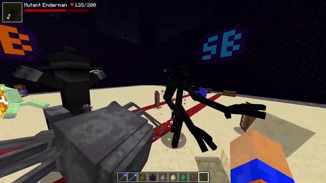 NEW 1.19 Mutant Monsters Team Vs Illage And Spillage Team | Minecraft Mob Battle