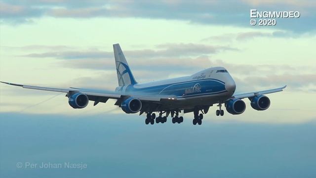 Epic Evening Arrival At Oslo Airport