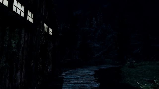 Skyrim With My Own Realistic ENB Config At Night
