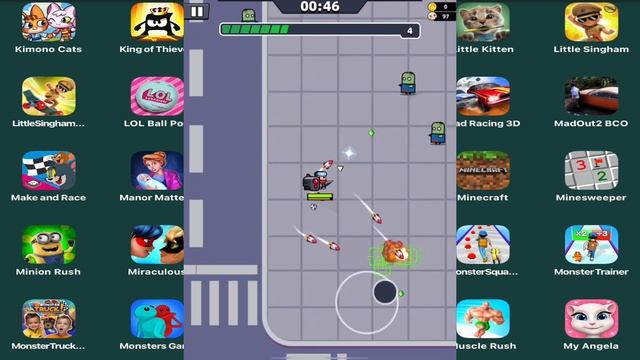 Dumb Ways Superheroes,To-Fu Sushi 2,My Talking Tom Jetski 2,Zombie Tsunami,Masha And The Bear Farm