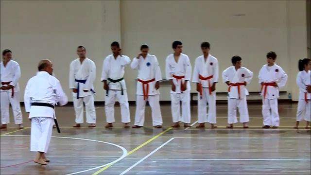Estágio No Clube Karaté Shotokan Da Povoação 20 6 2014