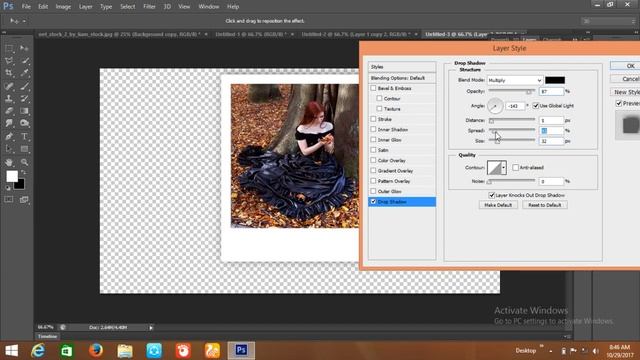 Photoshop Tutorial Efek Foto Polaroid