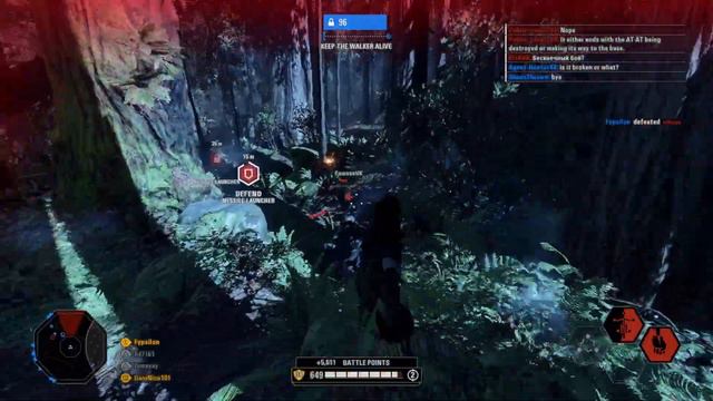 Chewbacca 286 Killstreak On Endor | Star Wars Battlefront 2
