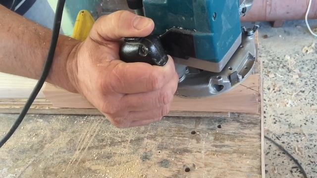 Фрезеровка узора по шаблону с вкладышем