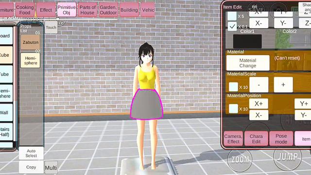 TUTORIAL CARA MEMBUAT BAJU BARU # SAKURA SCHOOL SIMULATOR # CAHAYA SKY
