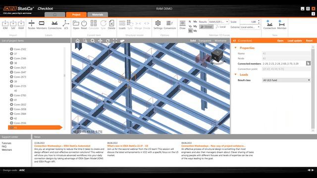 What's New In IDEA StatiCa 22.0? - US