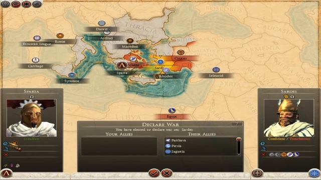 Let's Play: Rome II Total War - Spartan Campaign EP 4: Surrounding Athens!