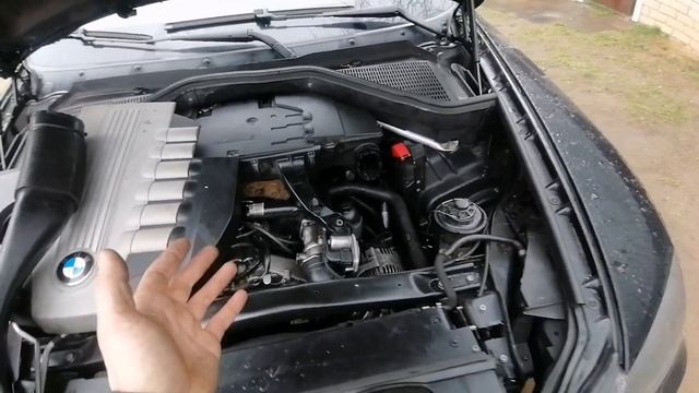 X5 E70 M57 3.0sd 3.5d разорвало расширительный бачок новые не дорогие и проверенные запчасти