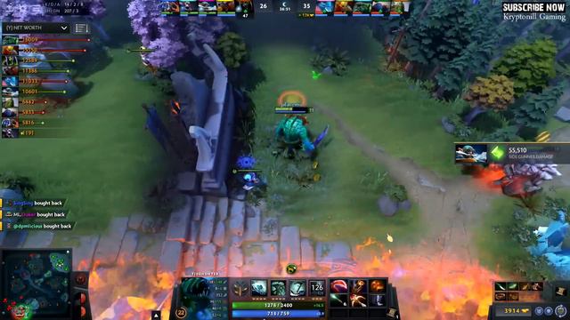 NEW STRONGEST CARRY!!! When Tidehunter Builds Carry Items, He Becomes Imba Like That WTF 1Hit Delet