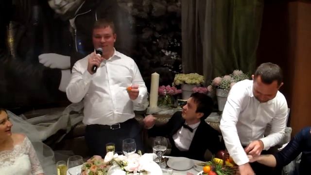 Ведущая Светлана Тимановская Гранатовая свадьба в ресторане Боцман