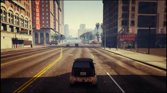 Smart Car Drift in GTA V