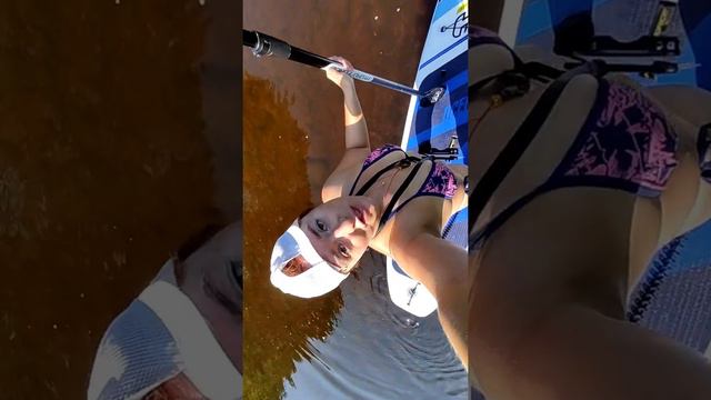 SUPing On A River | Summer Holidays In Latvia | Сплав по реке на САПе • Латвия | فتاة SUP في لاتفيا