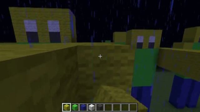 Майнкрафт строительство людей (статуй)