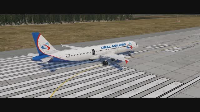 A 321 Полет с открытыми дверьми