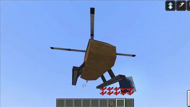 Simple Planes Mod In Minecraft | Flying By Helicopter