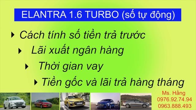 ELANTRA 1.6 TURBO, Giá Tốt Tháng 8/2019,Phụ Kiện Full Xe, Hỗ Trợ Trả Góp| Ms. Hằng: 0976.92.74.94