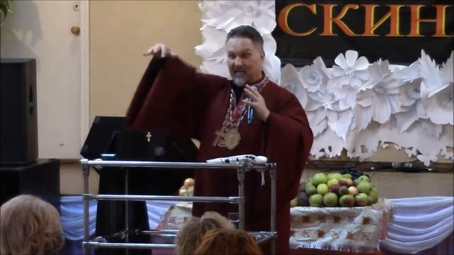 2017.10.01 Архиепископ Сергей Журавлев. Проповедь в ДЦ Восстановление Скинии, Одесса Украина