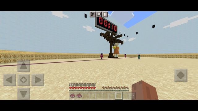 Игра в Кальмара Minecraft пе