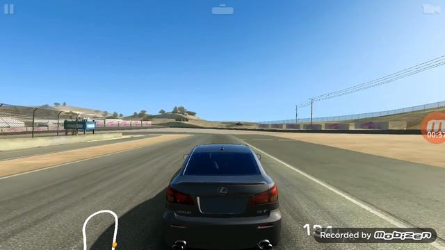 REAL RACING 3 SPEED SNAP MAZDA RACEWAY LAGUNA SECA LEXUS IS F 2013