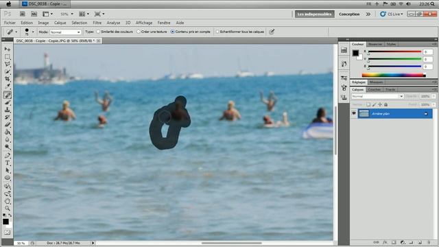 Tutoriel Photoshop Cs5 FR - Supprimer Un Element D'une Image