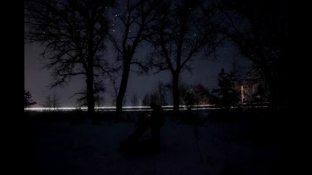 Ночное небо. Night sky. Timelapse Rusanov December 2016