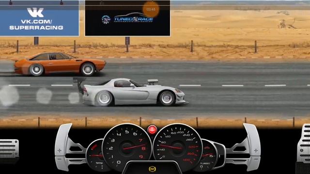 Drag Racing:Уличные Гонки - Турбо на D-Viper 2008, Идёт прокачка