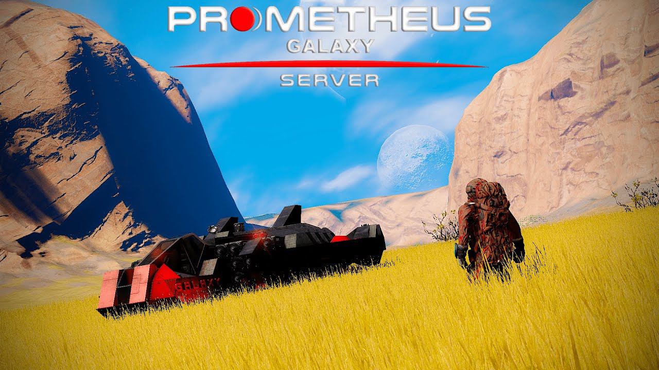 Space Engineers Prometheus | Galaxy 2 | #3 Подготовка к НПС