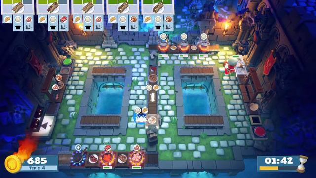 Overcooked! All You Can Eat Night Of The Hangry Horde 3-1 4 Stars