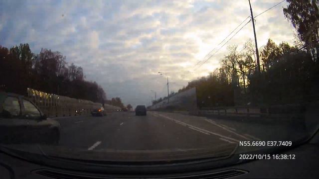 Driving In Moscow City: Люблино - поселение Внуковское 15/10/2022 (timelapse 4x)