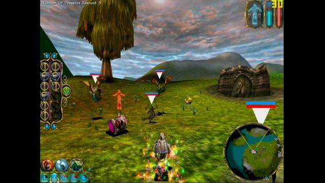 Sacrifice (Shiny Entertainment, 2000) - Gameplay 3dfx Voodoo 4 4500 AGP